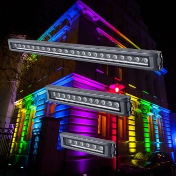 Cata 12 Watt Gold Wallwasher 30 cm Amber Renk CT-4695A