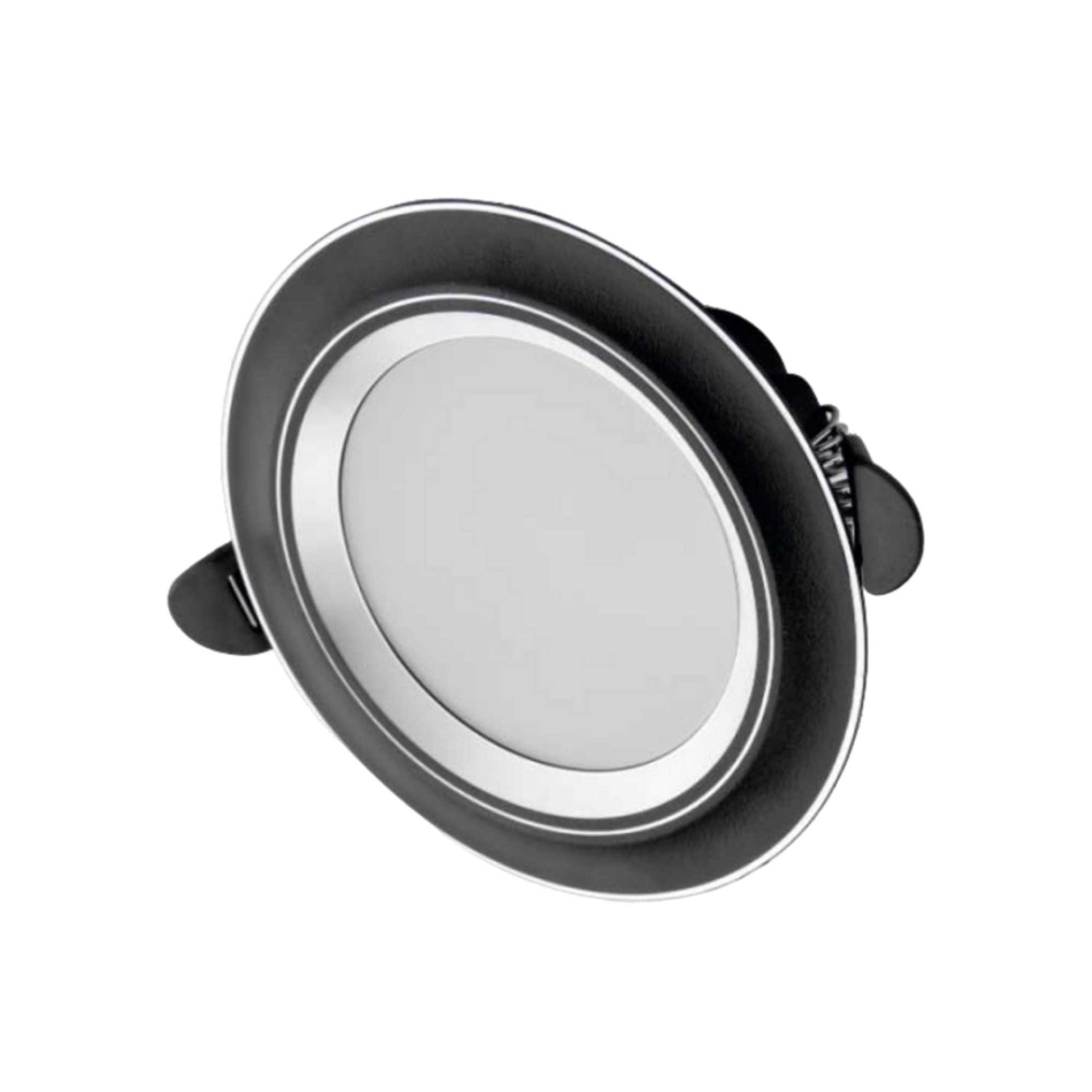 Cata CT-5258 6W Siyah-Krom Zebra Led Spot Armatür