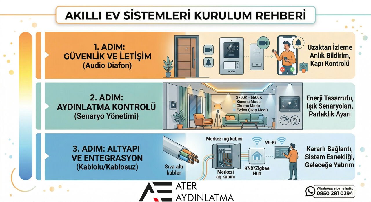 Akıllı Ev Sistemlerine Nereden Başlamalıyım? Temel Kurulum Rehberi
