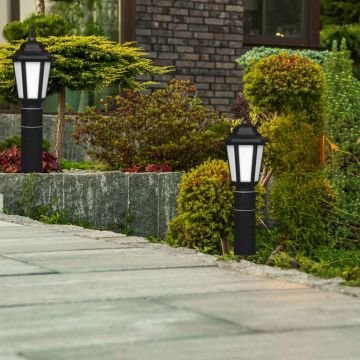 Cata CT-7112 60cm Siyah Parma Set Üstü Bahçe Armatürü E27 Duy