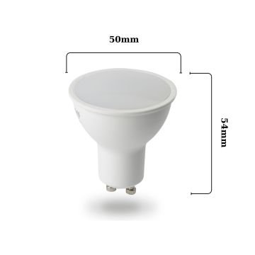 Noas 7W Mercekli Çanak Led Spot Ampul Gu10