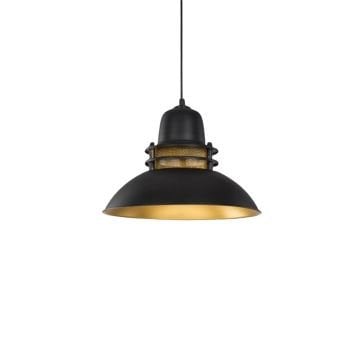 Cata E27 34cm Siyah Gold Sarkıt Avize CT-8248
