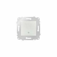 Natural Beyaz Light Anahtarı Modül+Kapak