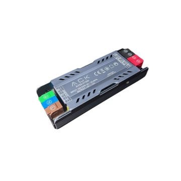 ACK AY02-01000 12V 10A 120W IP20 Klemensli Şerit LED Trafosu