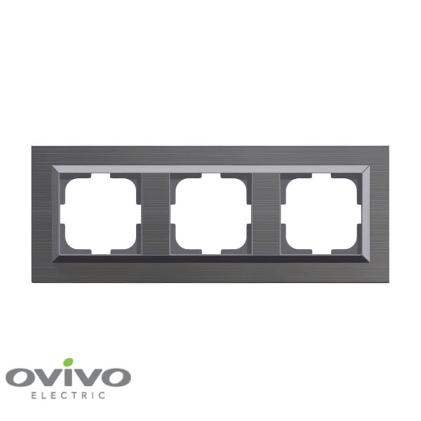 Ovivo Qauntum İnox Üçlü Çerçeve 405-340000-227
