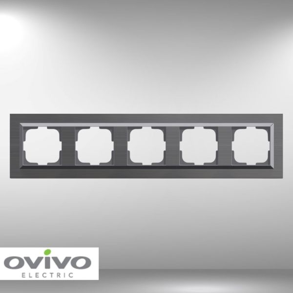 Ovivo Qauntum İnox Beşli Çerçeve 405-340000-250