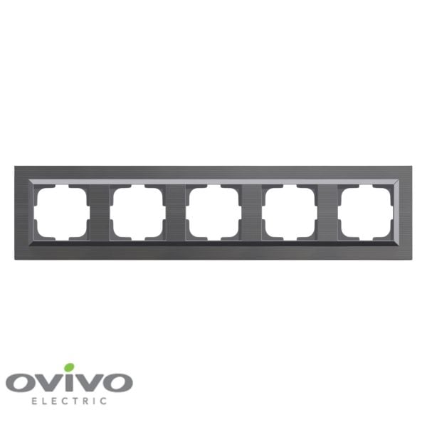 Ovivo Qauntum İnox Beşli Çerçeve 405-340000-250