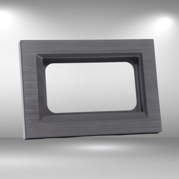Ovivo QUANTUM İKİLİ PRİZ ÇERÇEVE Manyetik Gri 405-310000-266