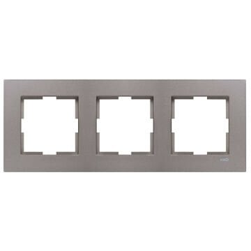 Viko Artline Novella Antrasit Üçlü Çerçeve 92190633