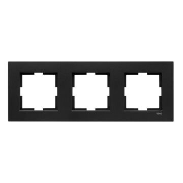 Viko Artline Novella Siyah Üçlü Çerçeve 92190653