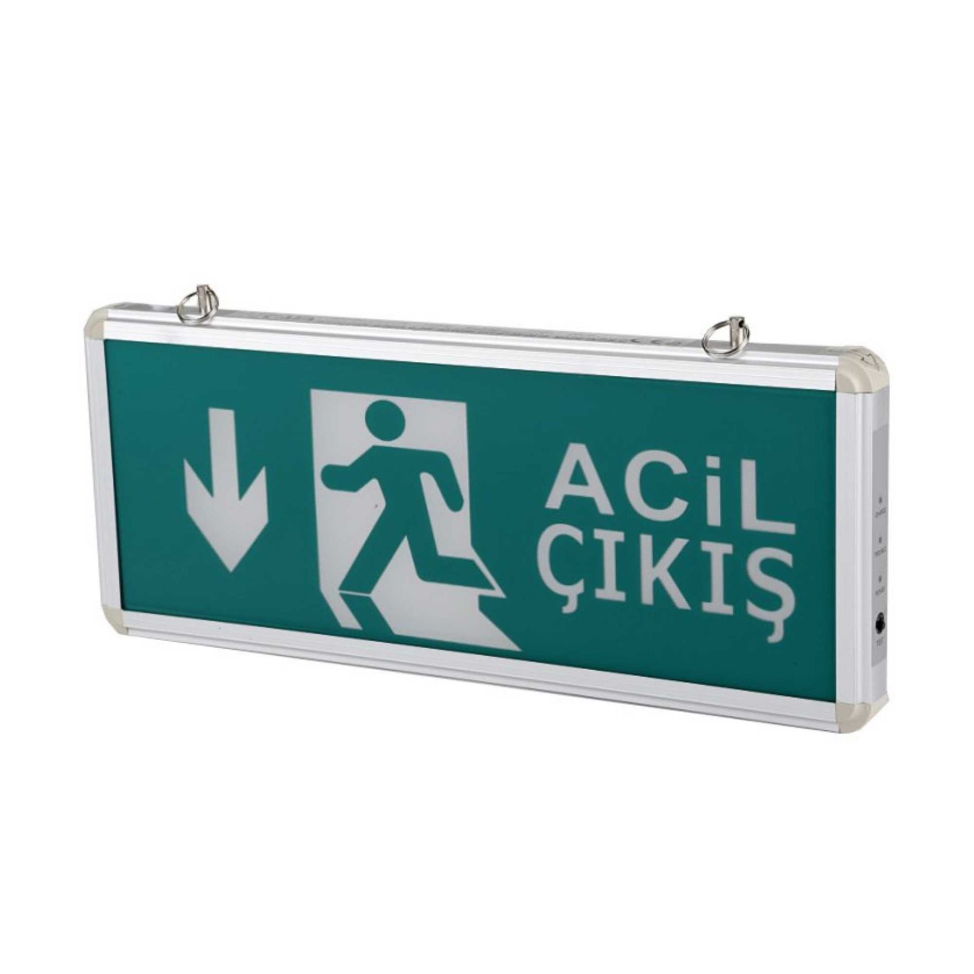 Cata 3 Saat Şarjlı Ledli Exit Armatür CT-9178