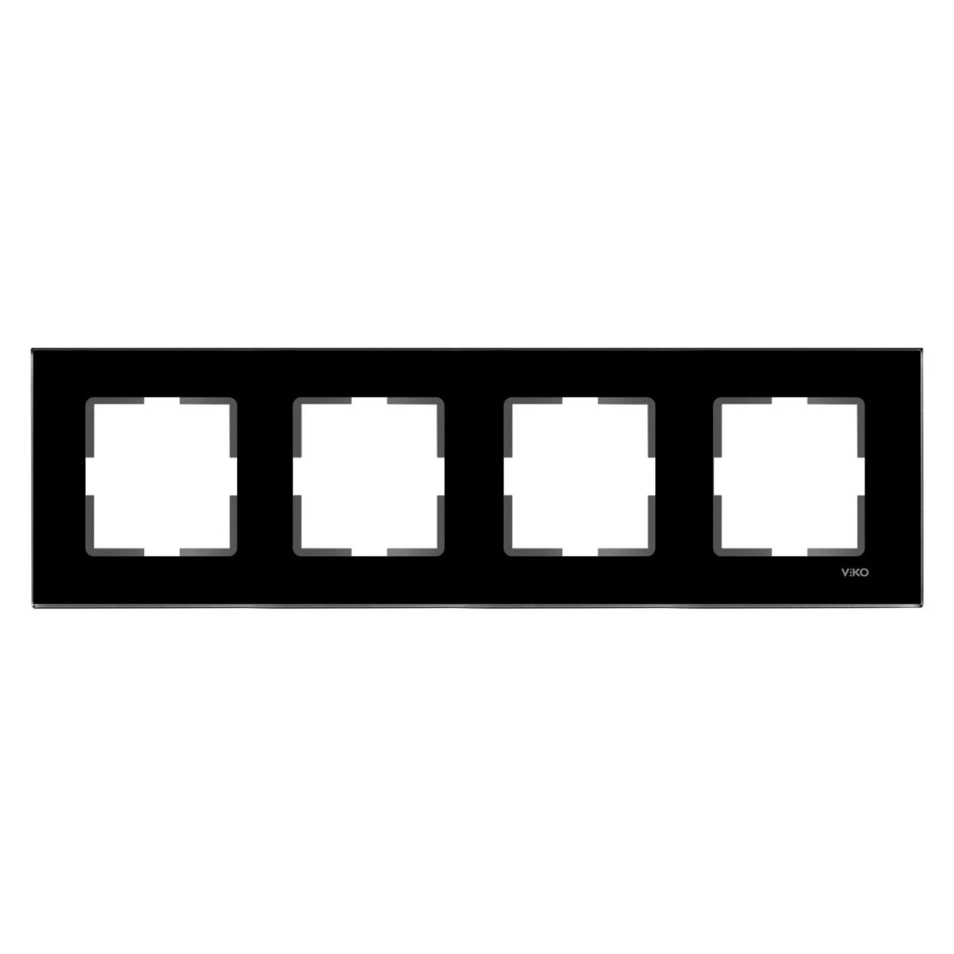 Viko Novella Siyah Dörtlü Çerçeve 92190654