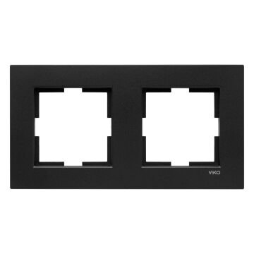 Viko Artline Novella Siyah İkili Çerçeve 92190652