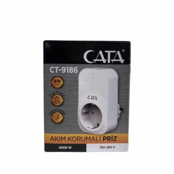 Cata Akım Korumalı Priz CT-9186