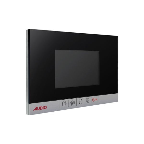 Audio 4.3'' Görüntülü Diafon BUS Plus Mekanik Butonlu Siyah 001181
