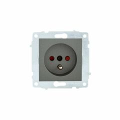 Füme Ups Priz Modül+Kapak (Çocuk Korumalı)