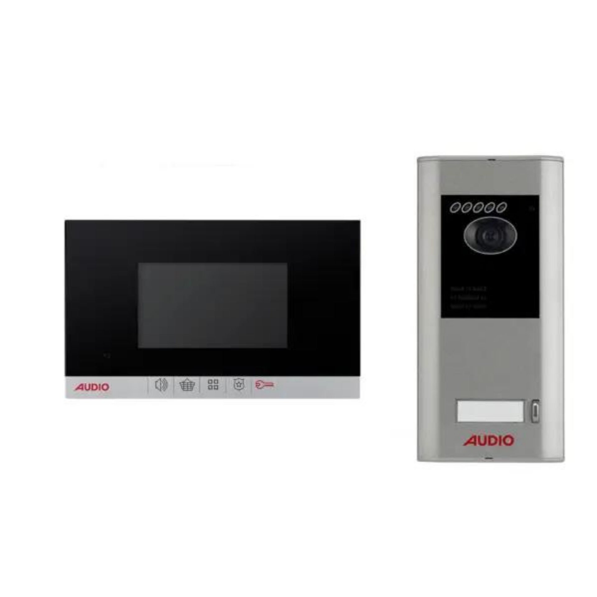 Audio Bus Plus Görüntülü Set 4,3'' Villa Set Siyah 001463