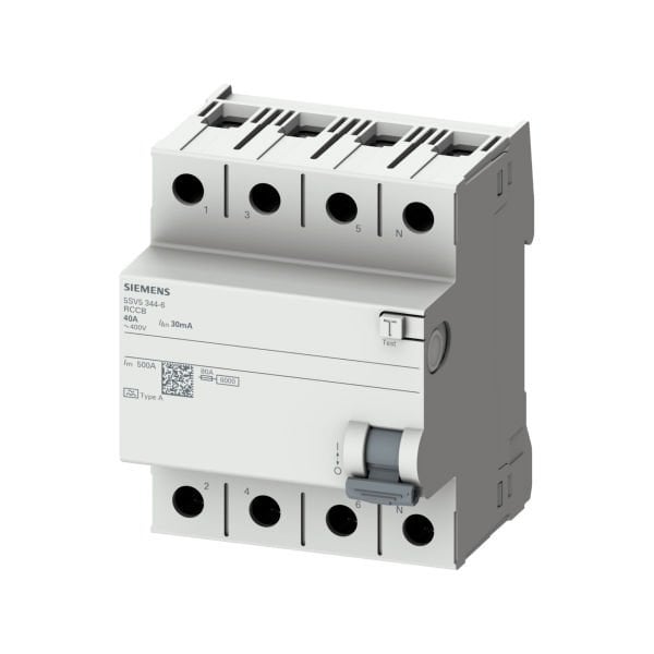 Siemens 4x25A 300mA Kaçak Akım Koruma Rölesi 5SV5642-6