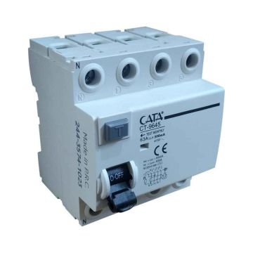 Cata CT-9645 4x63A 300 mA Kaçak Akım Koruma