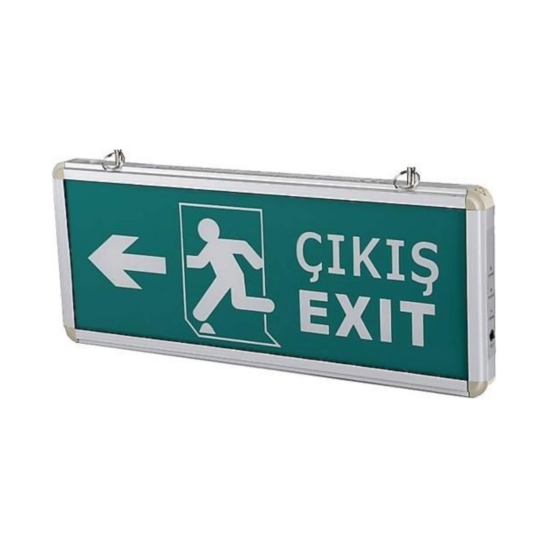Cata 3W Sağ Sol Exit Çıkış Armatürü Ledli 3 Saat Akülü CT-9170