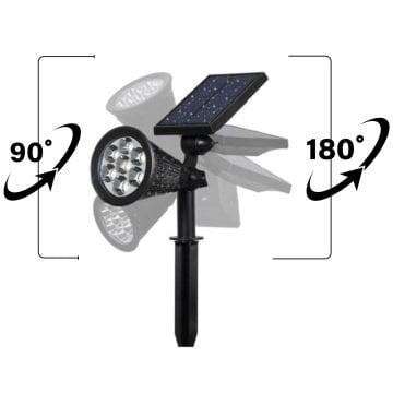 7 W Led Solar Bahçe Armatürü Cata Günışığı CT-7310