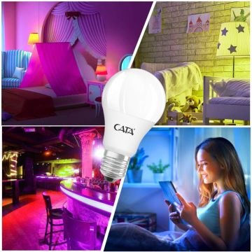 Cata Uzaktan Kumandalı Rgb Led Ampul E27 CT-4058