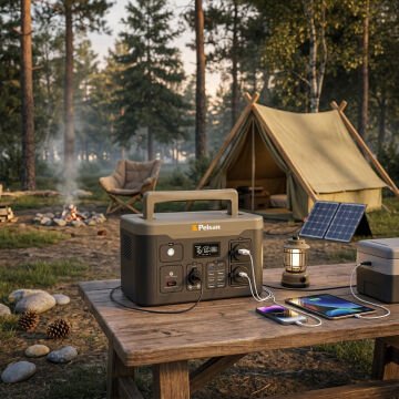 Pelsan Voltiron 1000W Taşınabilir Güç Kaynağı 1089Wh LED Ekranlı 209726