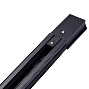 Cata 1 Metre Siyah Monofaze Ray CT-9740 PVC Gövde Bakır Kanal