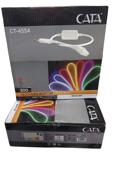 Cata Neon Led Beyaz Işık 220 Volt CT-4554