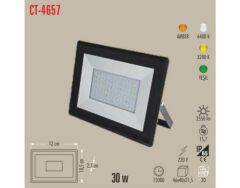 Cata 30w LED Projektör 6400K Beyaz CT-4657