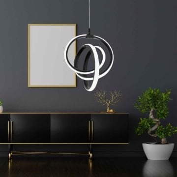 İmza Model 3 Renkli Sarkıt Led Avize