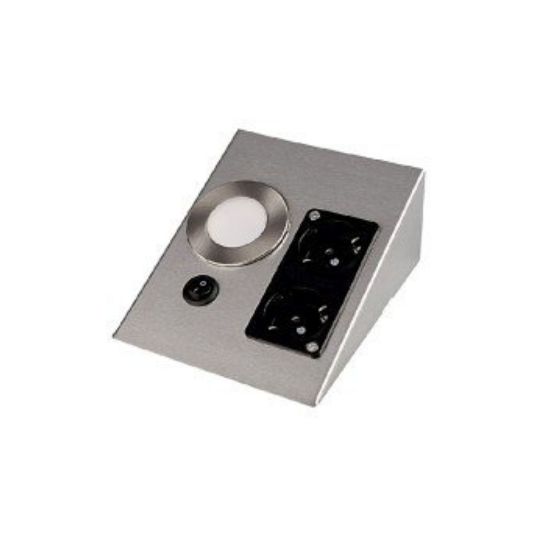 Cata Tezgah Altı Çift Prizli Led Aydınlatma Beyaz Işık CT-5109B