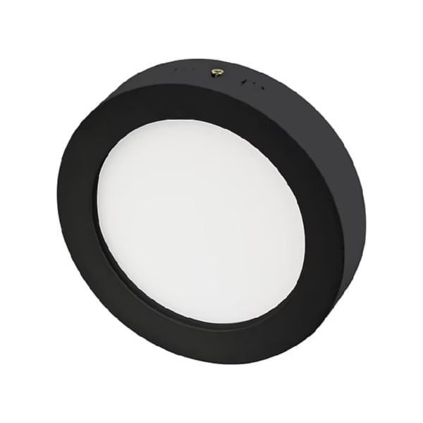 Cata 30W Sıva Üstü Yuvarlak Led Panel Siyah Kasa 6400K Beyaz CT-5238B