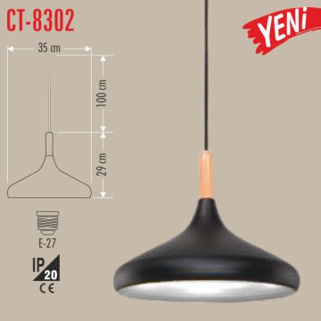 Cata Ct-8302 Dekoratif Sarkıt Armatür E27