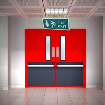 Cata 3W Exit Çıkış Armatürü Ledli 3 Saat Akülü CT-9167