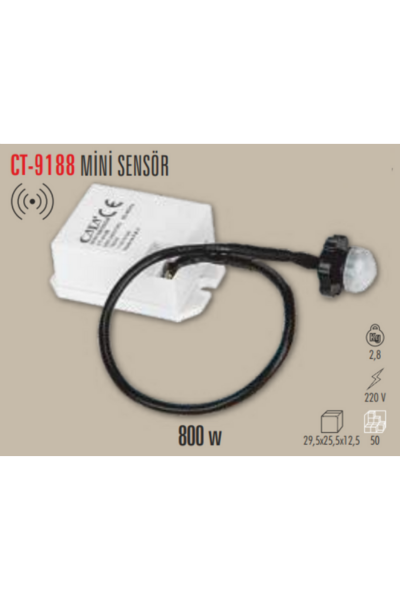 Cata Mini Sensör 800W CT-9188