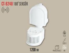 Cata CT-9240 180 Derece Hareket Algılayıcı Sensör