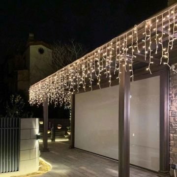 Ack Lüks Seri Flash Işıklı Eklenebilir Saçak Led 2 Metre Dış Mekan