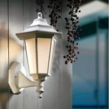 Horoz Begonya 2 Bahçe Aydınlatma Armatürü Beyaz E27 Duylu