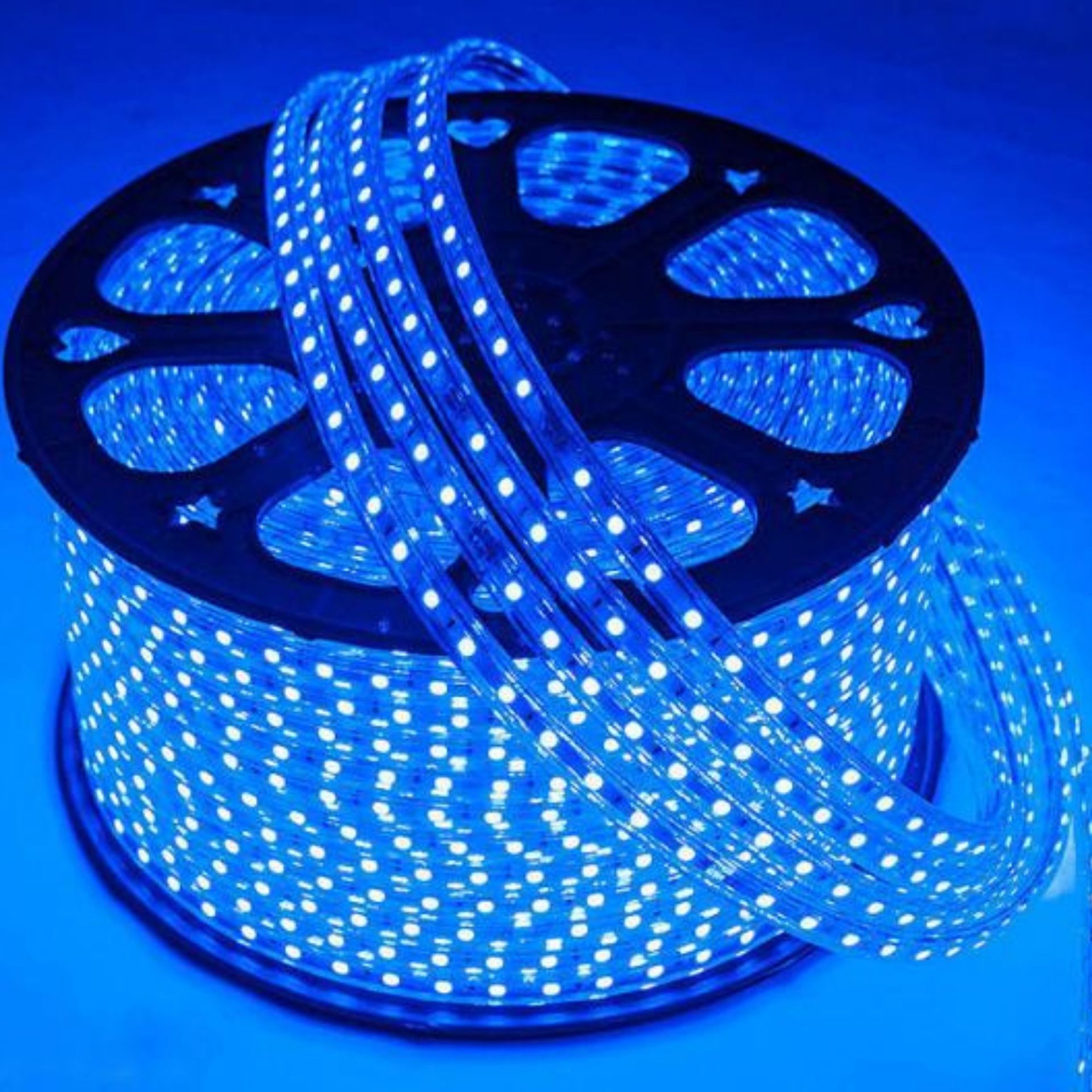 Cata 220 Volt Dış Mekan Şerit Led Mavi Işık 100 Metre CT-4551