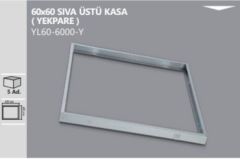 Noas Led Panel Kasası 60X60 Sıva Üstü Kasa (Yekpare)