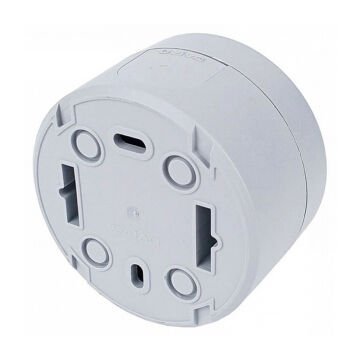 Ovivo Xone Sıvaüstü Topraklı Priz Gri 406-240000-217