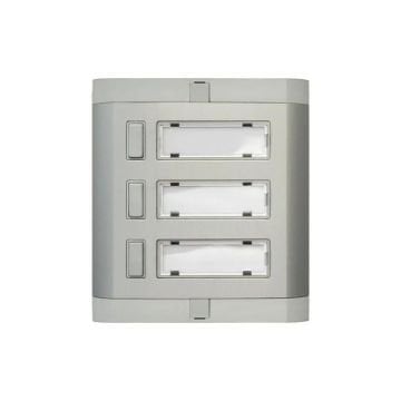 Mutlusan 3'lü Alüminyum Zil Butonu