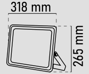 Noas 300W Led Projektör 6500K Beyaz YL70-1300