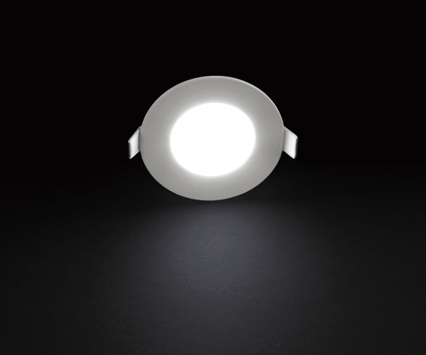 Noas 3W Sıva Altı Yuvarlak Led  Slim Panel Beyaz YL10-0300
