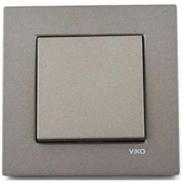 Viko Artline Novella Antrasit Anahtar Düğme 92605301