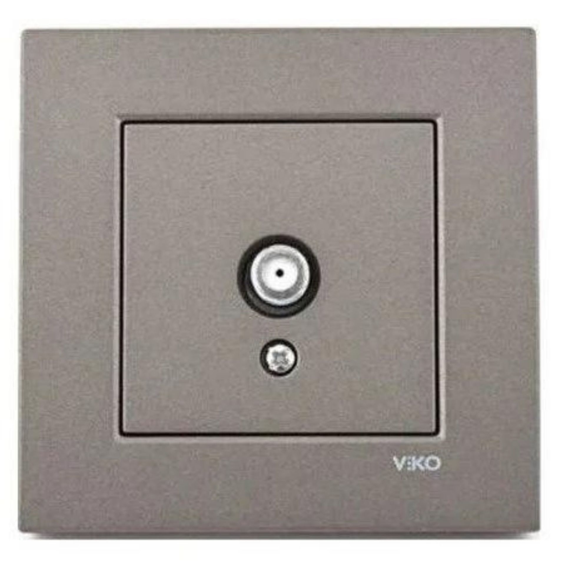 Viko Artline Novella TV Priz Kapağı Antrasit 92605310