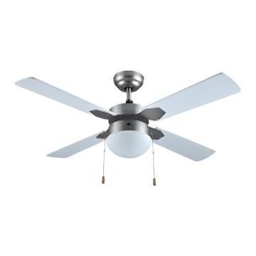 Vanti Dekoratif Tavan Vantilatör 60W Gümüş Metal KCF283