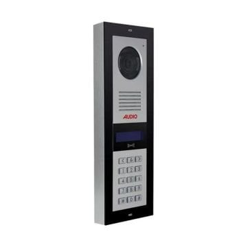 Audio 2 x 16 LCD Ekranlı Zil Paneli Bus Plus Mekanik Butonlu Kart Okuyuculu