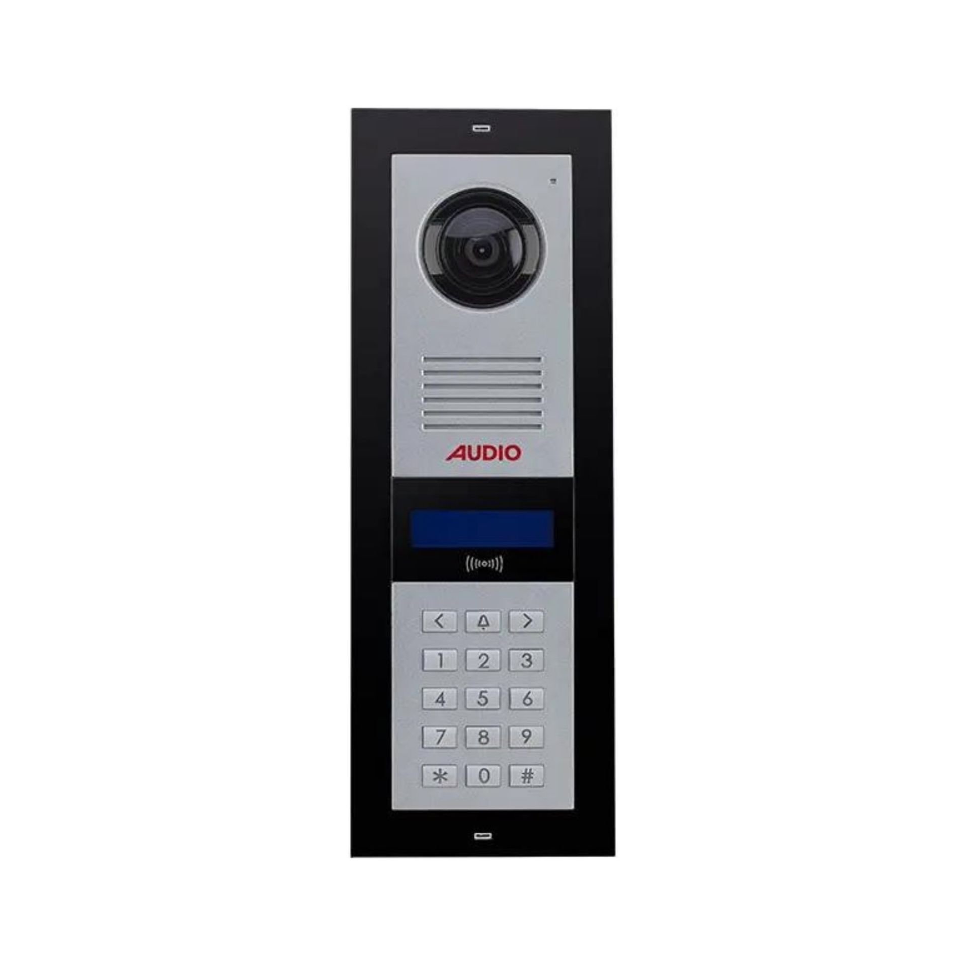 Audio 2 x 16 LCD Ekranlı Zil Paneli Bus Plus Mekanik Butonlu Kart Okuyuculu